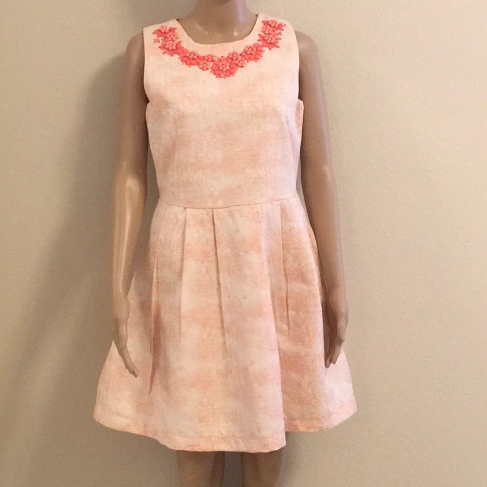 NWOT Wyatt beaded dress size M runs small